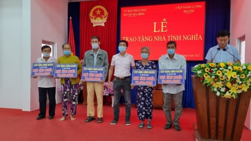 Hacom Holdings trao nhà tình nghĩa tại huyện Hoà Bình, tỉnh Bạc Liêu