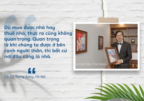 Chuyện tìm nhà hài hước của Giáo sư Xoay