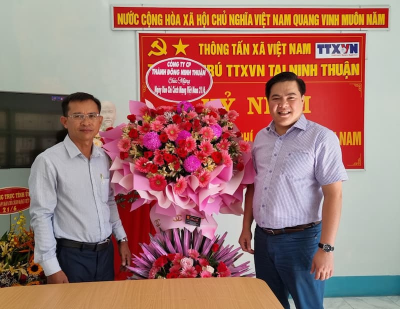 Thành Đông Ninh Thuận: Chúc mừng kỷ niệm 97 năm ngày báo chí cách mạng Việt Nam  (21/6/1925 – 21/6/2022)